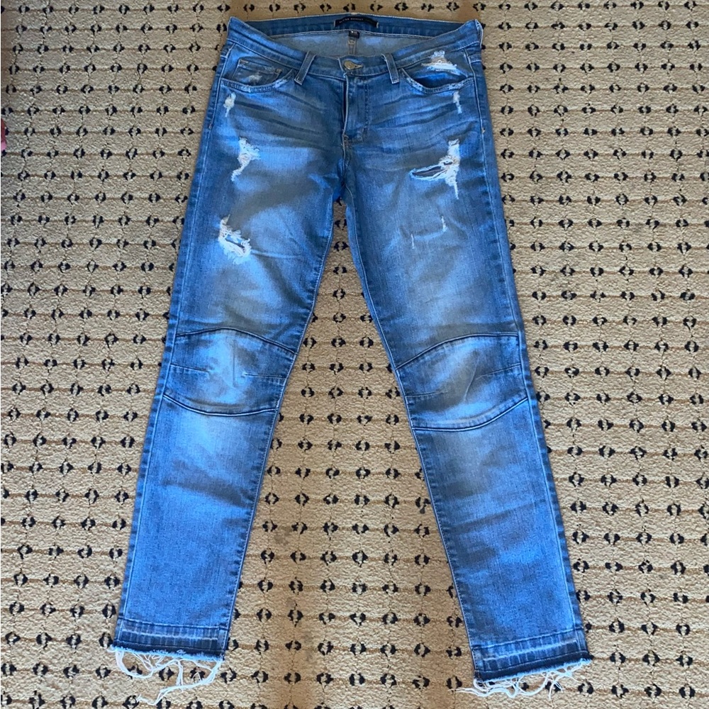 Flying Monkey Ripped Straight Legged Jeans , Like new condition, worn once
